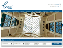 Tablet Screenshot of capitol-hotel.com
